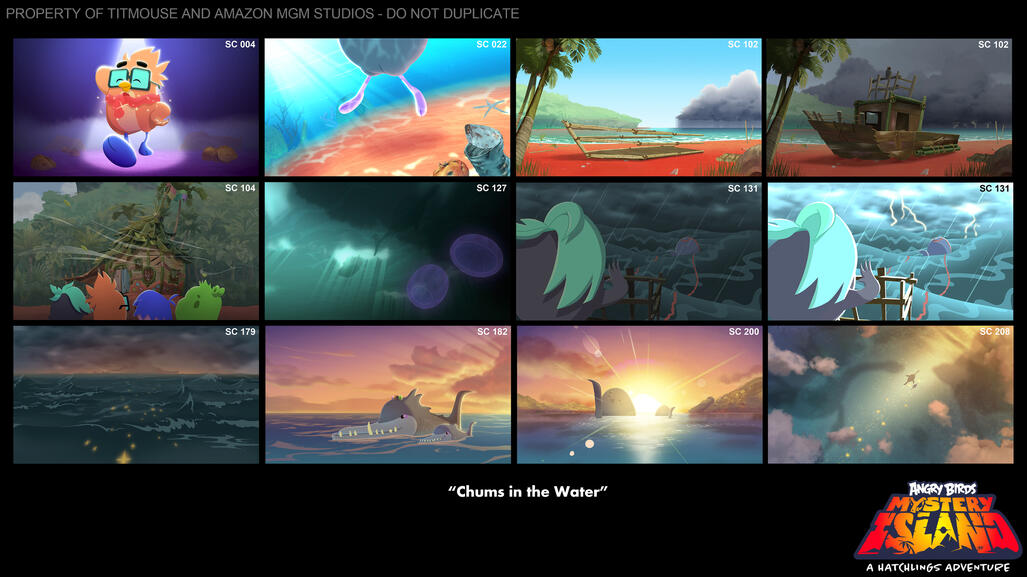 Angry Birds - Chums in the Water