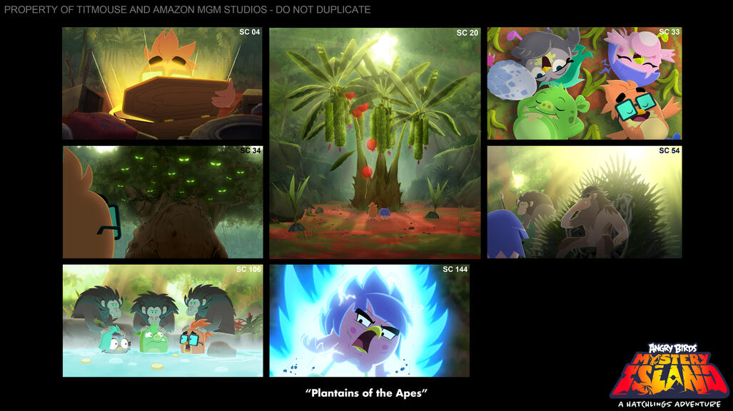 Angry Birds - Plantains of the Apes