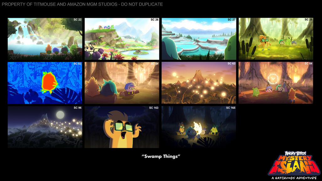 Angry Birds - Swamp Things