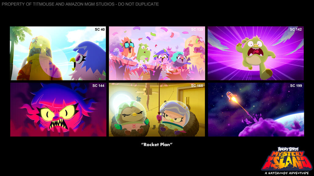 Angry Birds - Rocket Plan